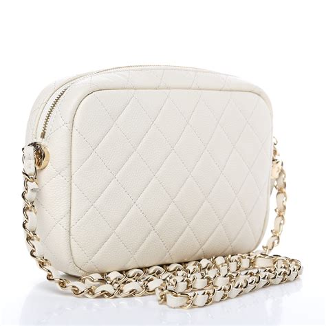 chanel flat quilted camera case|Chanel Quilted Camera Bag .